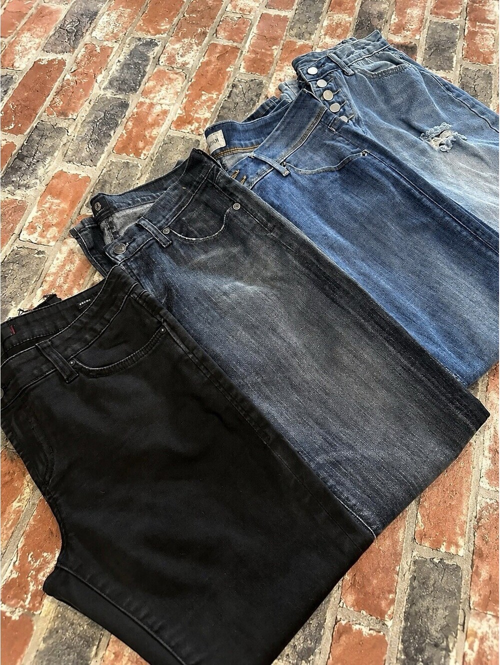 Women’s Designer Jeans Lot of 4 Size 28 Citizens of Humanity Hudson Black Denim